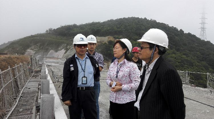 我院组织开展了深圳抽水蓄能电站上水库工程蓄水验收现场检查